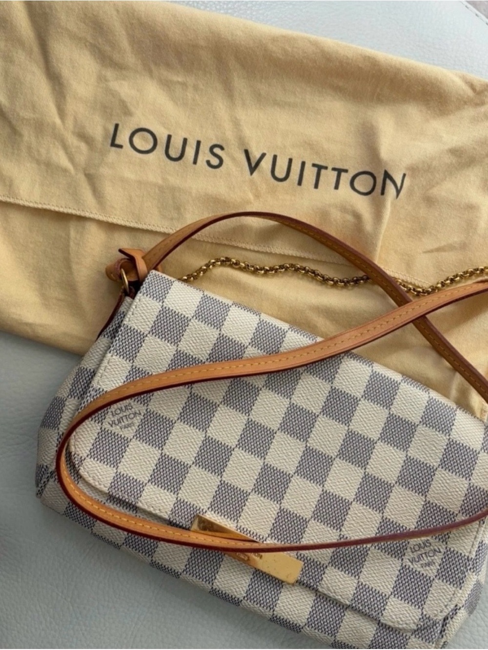 Louis Vuitton Damier Azur Favourite PM